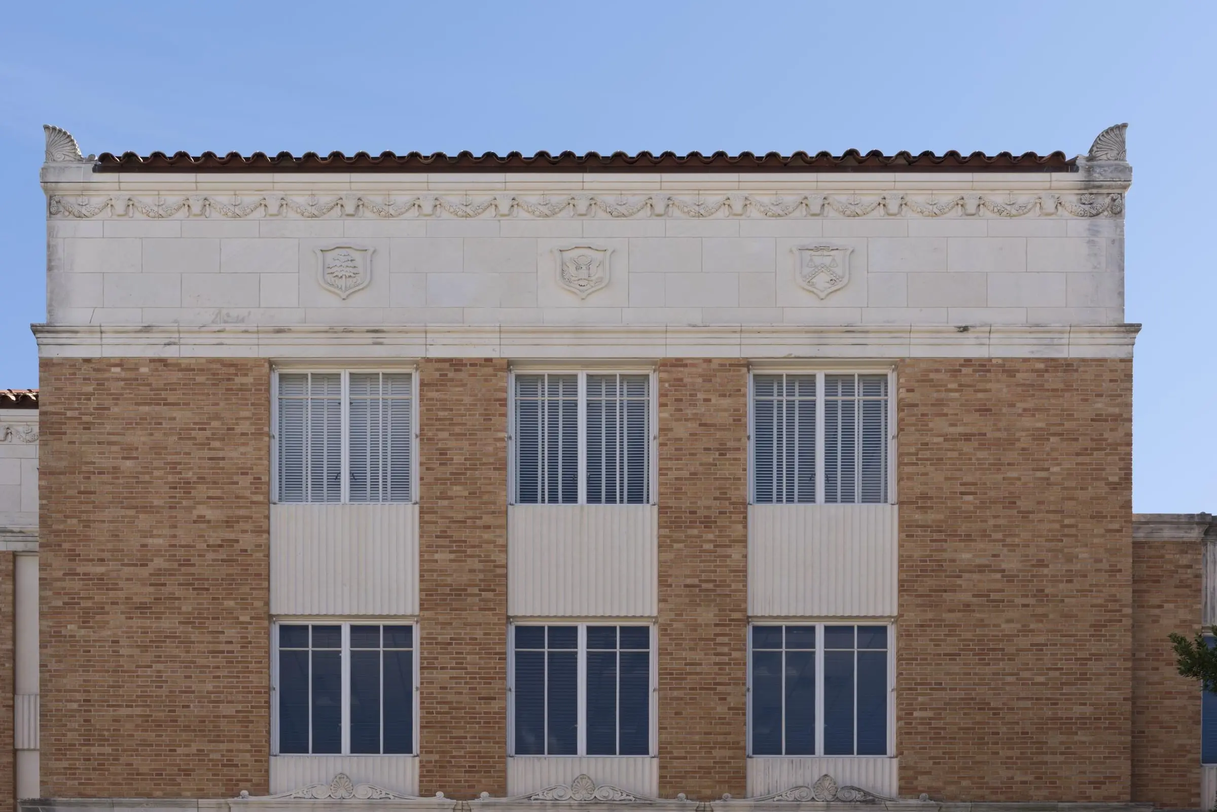 Exterior. U.S. Post Office and Courthouse, Tyler, Texas